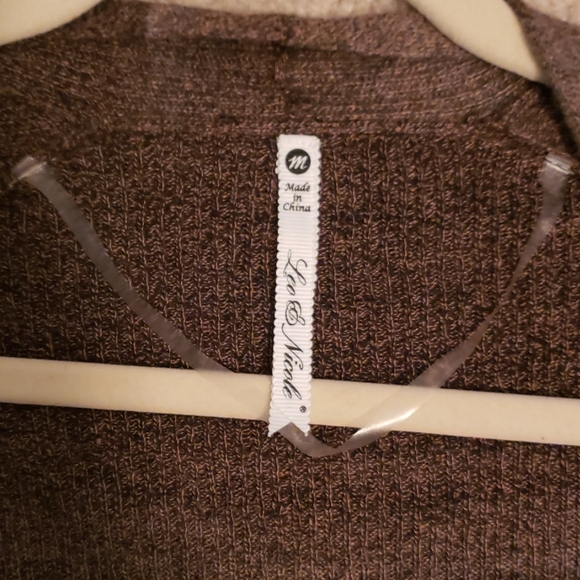 Brown space dyed cardigan - Picture 2 of 3